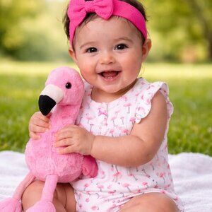 Carter’s Flamingo Sleeveless Onesie 6 Months New With Tags